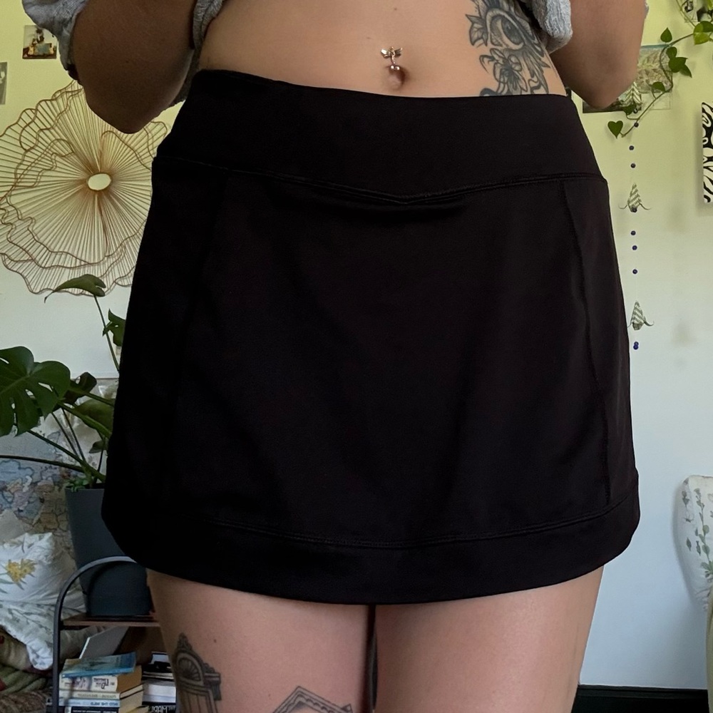 Tek Gear Black Athletic Skirt